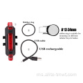 Lampu Basikal Basikal Bike Tail Light USB